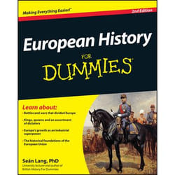 ISBN European History For Dummies, 2nd Edition
