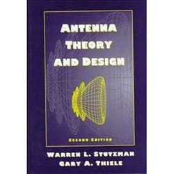 ISBN Antenna Theory and Design 2E Couverture rigide