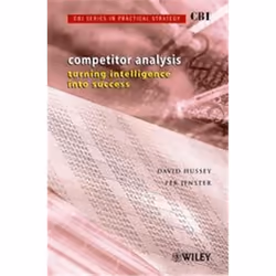 Wiley COMPETITOR ANALYSIS: TURNING INTELLIGENCE INTO SUCCESS, Anglais, Livre broché, 294 pages