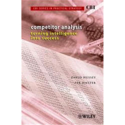Wiley COMPETITOR ANALYSIS: TURNING INTELLIGENCE INTO SUCCESS