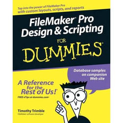 Wiley FileMaker Pro Design & Scripting For Dummies livre & manuel de logiciels Anglais