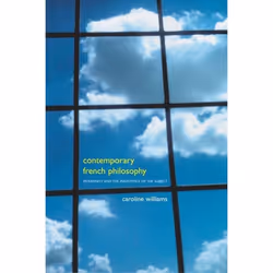 ISBN Contemporary French Philosophy (Modernity and the Persistence of the Subject), Anglais, Couverture rigide, 272 pages