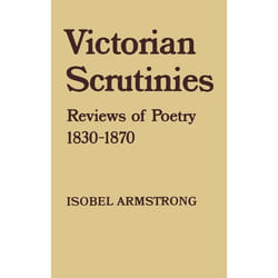 ISBN Victorian Scrutinies (Reviews of Poetry, 1830-1870) livre Anglais Livre broché 360 pages