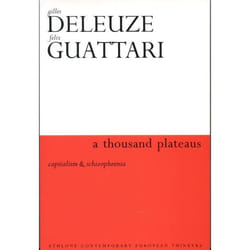 ISBN A Thousand Plateaus Couverture rigide