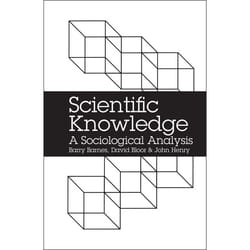 ISBN Scientific Knowledge (A Sociological Analysis) livre Anglais Couverture rigide 288 pages