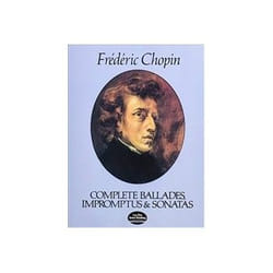 ISBN Complete Ballades, Impromptus and Sonatas (Dover Music for Piano) livre Musique Anglais