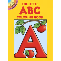 Dover Publications The Little ABC Coloring Book, 64 pages, Livre/album de coloriage