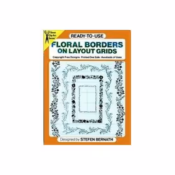 ISBN Ready to Use: Floral Borders on Layout Grids, métier &amp; loisirs, Anglais, 64 pages