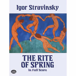 Dover Publications The Rite of Spring in Full Score, Classique, 176 pages, Igor Stravinsky, 238,1 mm, 311,2 mm