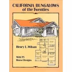 ISBN California Bungalows of the Twenties (Dover Architecture), Art & design, Anglais