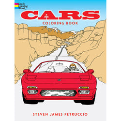 Dover Publications Cars Coloring Book Livre/album de coloriage