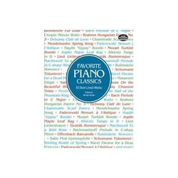 ISBN Favorite Piano Classics livre Musique Anglais