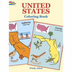 Dover Publications 401683, 64 pages, Livre/album de coloriage