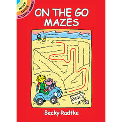 Dover Publications On the Go Mazes livre Puzzle Anglais