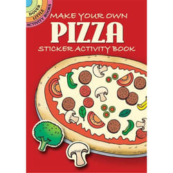 Dover Publications Make Your Own Pizza Sticker Activity Book adhésif pour enfant