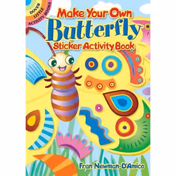 Dover Publications Make Your Own Butterfly Sticker Activity Book, 72 pièce(s), 4 an(s), Multicolore