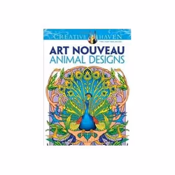 ISBN Creative Haven Art Nouveau Animal Designs Coloring Book, Art & design, Anglais, 64 pages