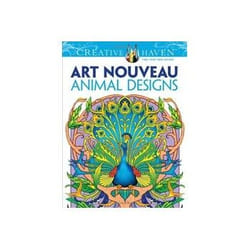 ISBN Creative Haven Art Nouveau Animal Designs Coloring Book livre Art & design Anglais