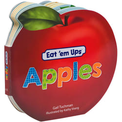 Dover Publications Eat 'em Ups Apples: A Cute & Colorful Rhyming Story for Preschoolers livre Pour enfants Anglais Couverture rigide