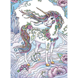Dover Publications Magical Unicorn Notebook bloc-notes 64 feuilles Multicolore