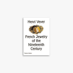 ISBN Henri Vever: French Jewelry of the Nineteenth Century livre