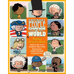 ISBN Ordinary People Change the World Sticker Activity Book, Anglais, Livre broché, 48 pages