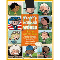 ISBN Ordinary People Change the World Sticker Activity Book