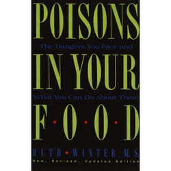 ISBN Poisons in Your Food livre nourriture & boisson Anglais