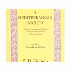 ISBN Mediterranean Society 6 : CUMULITIVE INDICES, histoire, Anglais, Couverture rigide, 255 pages