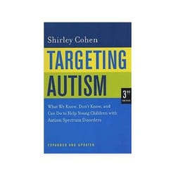 ISBN Targeting Autism: What We Know, Don't Know, and Can Do to Help Young Children with Autism livre Santé, esprit et corps Anglais