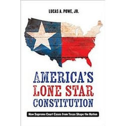 ISBN America's Lone Star Constitution : How Supreme Court Cases from Texas Shape the Nation livre histoire Anglais