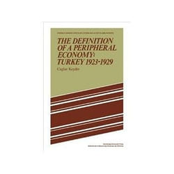 ISBN Definition of a Peripheral Economy: Turkey 1923-1929 livre histoire Anglais