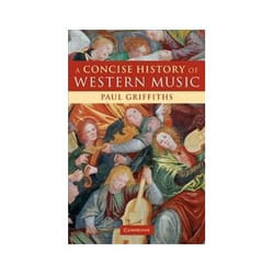 ISBN Concise History of Western Music livre Musique Anglais 358 pages