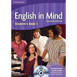 ENGLISH IN MIND 3 STUDENT BOOK WITH DVD-ROM - 2ND EDITION