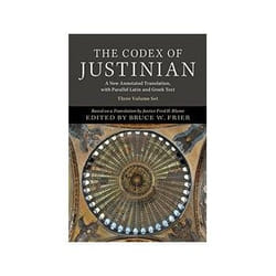 The Codex of Justinian 3 Volume Hardback Set