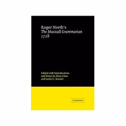 ISBN ROGER NORTH'S THE MUSICALL GRAMMARIAN 1728, Musique, Anglais, 323 pages