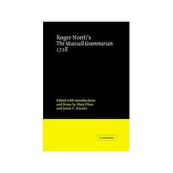 ISBN ROGER NORTH'S THE MUSICALL GRAMMARIAN 1728 livre Musique Anglais