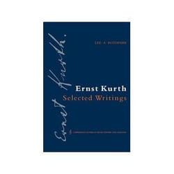 ISBN ERNST KURTH: SELECTED WRITINGS livre Musique Anglais 256 pages