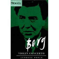 ISBN BERG : VIOLIN CONCERTO livre Musique Anglais