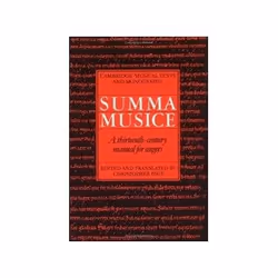 ISBN SUMMA MUSICE, Musique, Anglais, Livre broché, 293 pages