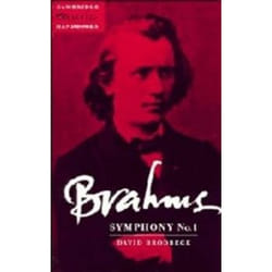 ISBN BRAHMS : SYMPHONY NO 1 livre Art & design Anglais