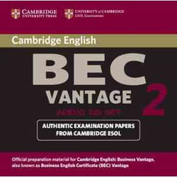 Cambridge BEC Vantage 2 Audio CD by Cambridge ESOL