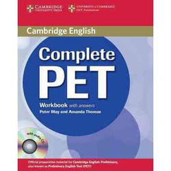 COMPLETE PET WORKBOOK WITH ANSWERS AND AUDIO CD