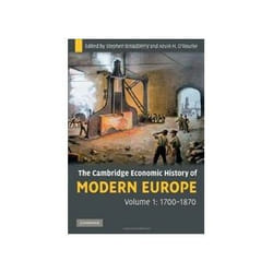 ISBN Economic History of Modern Europe Vol. 1: 1700-1870 livre Business & finance Anglais Couverture rigide