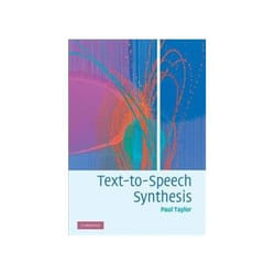 ISBN Text to Speech Synthesis livre Informatique et Internet Anglais Couverture rigide