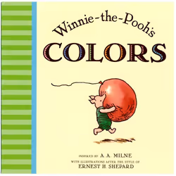 ISBN Winnie the Pooh’s Colors, Anglais, Couverture rigide, 20 pages