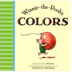 ISBN Winnie the Pooh’s Colors Couverture rigide