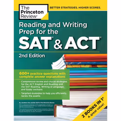 ISBN Reading and Writing Prep for the SAT & ACT, 2nd Edition, Livre broché, 480 pages