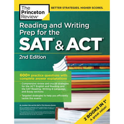ISBN Reading and Writing Prep for the SAT & ACT, 2nd Edition livre