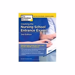 ISBN Cracking the Nursing School Entrance Exams, Education, Anglais, 416 pages